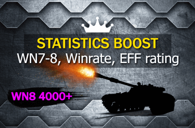 Statistic boost WN8 4000+